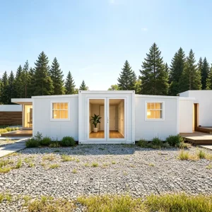 Customized Home Prefab 20Ft 30Ft 40Ft Expandable Container House with Bathroom Two/ Three Bedroom House for Villa