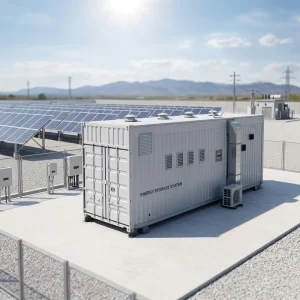 Customized Industrial BESS Container 20ft 500kW 1MWh Solar Energy System 1MW 2MWh Battery Storage System for Backup