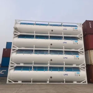 Customized Liquid Lpg Gas Shipping Container Forty Foot Iso Tank Unit for Sale