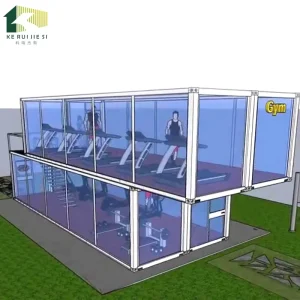 Customized Mobile Shipping Container Gym 20ft 40ft