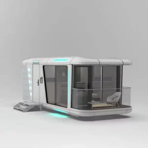 Customized Modern Easy to Build Apple Cabin Modular Space Capsule House 20ft 40ft Apple Cabin Hotel Dormiory Home