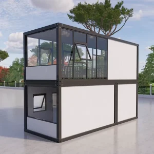 Customized Modular Durable Modern Design Outdoor Home Office Cabin Quick Assembly Flat Steel Container House