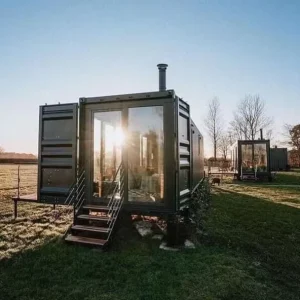 Customized Modular Portable 40ft Modified Shipping Container Home Prefabricated Shipping Container House Prefab House