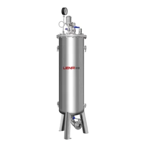 Customized SUS304 Stainless Steel Perfume Liquid Soap Storage Tank Fragrance Holding Vessel