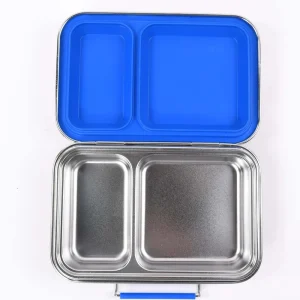 Customized Sandwich Portable Microwave Leak Proof Stainless Steel Bento Lunch Box