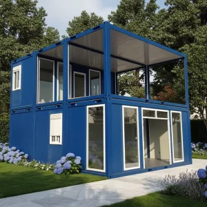 Customized Service Ready Ship Tiny Easy Build Sandwich Panel Frame Modern Eco friendly Prefabricated Supermarket