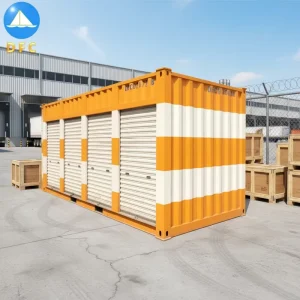 Customized Size Color 20 Ft ISO Standard DFC Brand Metal Storage Container Shutter Door China Supplier Factory Direct