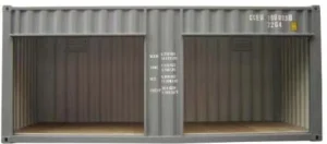Durable Steel ISO Standard Shipping Container 20HC