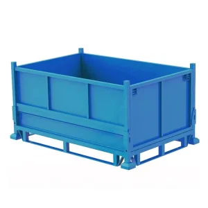 Customized Size Large Industrial Warehouse Turnover Storage Collapsible Metal Container