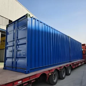 Customized Steel Structure Modular Warehouse Industrial Shed Prefab Garage Storage Shipping Container Homes High Wind