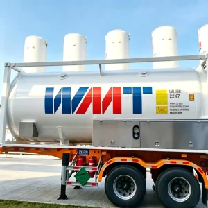 Customized T75 ISO Tank Container 20ft for Carbon Dioxide Gas International Storage Transportation
