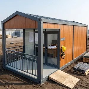 Customized Winter-proof Modular Detachable Container House For Farm And Rural With Easy Assemble