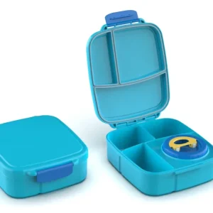 Cute Lunch Box for Soup & Rice Thermal Kids Bento with Leakproof PP Lid Soup Cup BPA Free Child Meal Set