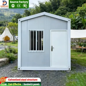 DBJ Luxury Modern Flat Pack Prefab Container Garden House Sandwich Panel Modular Expandable Breathable Bathroom