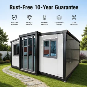 DDP Delivery to Chile Peru 20ft Expandable Container House with No Hidden Charges for Professional Mining Camp Sourcing Asset