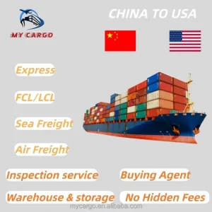 DDP Logistics Agent China to USA Sea Freight LCL FCL 40ft Container 20ft AMZ FBA