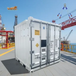 Qingdao/Dalian DNV 2.7-1 Standard 8-Foot Refrigerated Containers, Freezer Containers and Refrigerated Cabinets, 8-Foot Offshore Refrigerated Containers