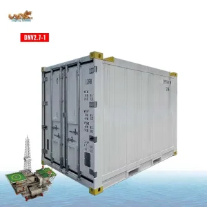 DNV 2.7.1 and EN 12079 Standard 10-Foot Dual-Temperature Refrigerated Container with Thermo King Refrigeration Unit
