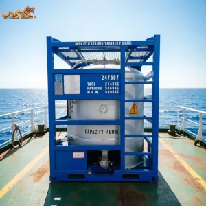DNV 2.7-1 EN12079 ASME Standard 4000L Vertical T11 Offshore Tank Container for Demanding Offshore and Marine Environment