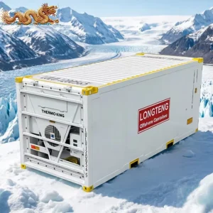 DNV 2.7-1 and ISO 10855 Standard 20-Foot Mobile Cold Storage Refrigerated Container for Offshore Oil Drilling Platforms