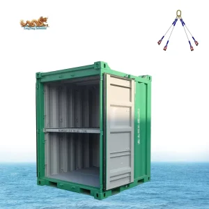 DNV 2.7-1 ISO18055 Standard 6ft Cargo Carrying Units CCU Closed Box Double Deck 6 Feet Mini Offshore Container In Dalian Qingdao