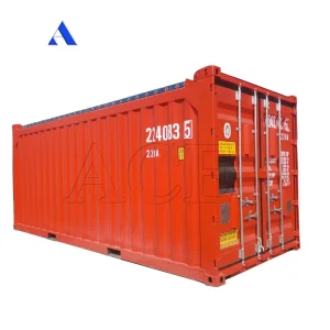 DNV 2.7 1 Standard CCU 20ft 6 Meter Open Top Soft Tarpaulin Cover 20 Feet Offshore Container