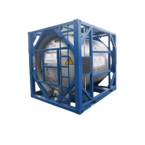 DNV Offshore Tank Container Portable Oil Fuel Vertical Frame Mobile Diesel IBC 10-20′ Capacity 1000-8200L Internal