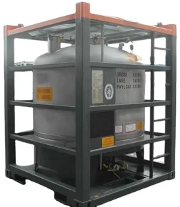 DNV2.7-1 Offshore Tank Container Portable Diesel Oil Fuel Vertical with DNV Offshore Frame 10-20′ Capacity