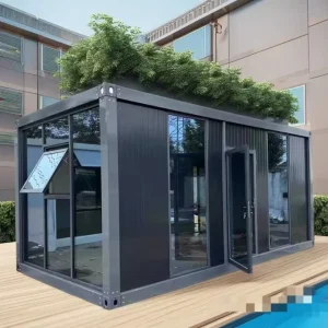 DYCE1 Connectable Flat Pack Container House Expandable Multi Unit Prefabricated Modular Breathable Container Office Building