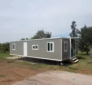 DYCE1 Flat Pack Container House Modular Midcentury Modern Design Outdoor Breathable Square Shape 3D Model Customizable Color