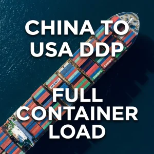 Ddp Usa Freight Forwarder Fcl 40ft Container Door to Door Ocean Freight Los Angeles New York Houston