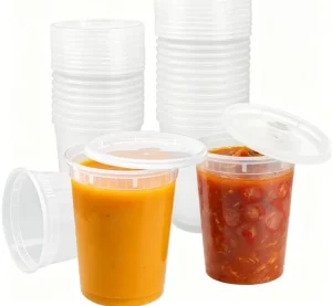 Deli Container Food Grade PP Soup Bucket Stackable Freezer Safe for Catering Events