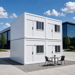 Demountable Container House Furnished Office Conference Area Retail Display Shelf For Multi Purpose Commercial Use