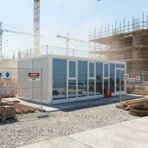 Detachable 20ft/40ft Shipping Container Mobile House Made Of Sandwich Panel For Outdoor Use For Villas Shops Hospitals