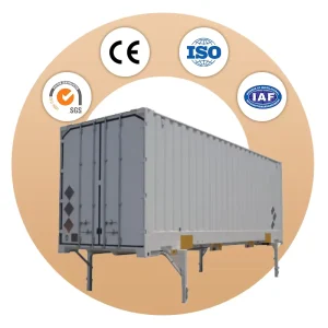 Detachable Body Container Cargo Van Swap Body Truck Use in Africa Box Trucks Body