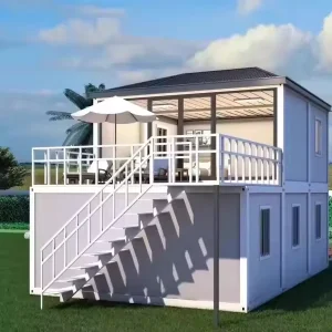 Detachable Breathable Square Prefab Mobile Container House Modern Design for Multi Purpose (School Warehouse)