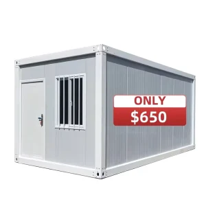 Detachable Container House 20ft 40ft Prefabricated Modular Home for Dormitory Camping Housing