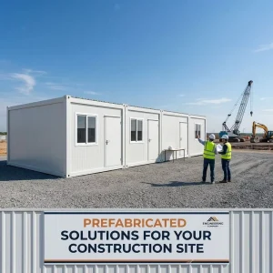 Detachable Container House Galvanized Steel Structure Waterproof for Government Project Labor Camp Construction Site