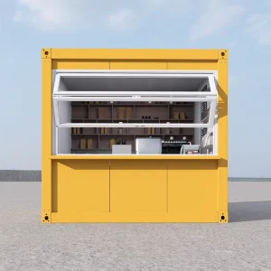 Detachable Factory Prefabricated Storage Outdoor Fully Furnished Coffee Shop Container House Store Restaurant Bar Storefront