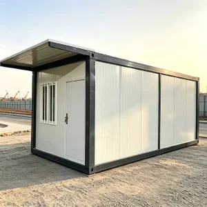 Detachable Fast Assembly Container House Prefab Site Office 20ft Modular Home for Urgent Housing Projects