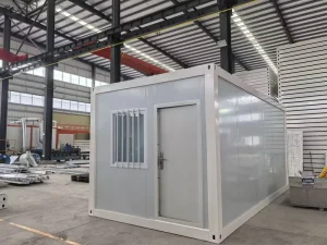 Detachable Flat Pack Container House 20ft Quick Assembly Modular Prefab Insulated Walls for Construction Site Office Dormitory