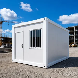 Detachable Flat Pack Foldable Modular Steel Container House for Office Camp Dormitory Guard Toilet Shower Site Storage