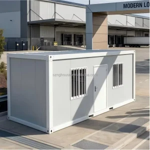 Detachable Insulated Fireproof Breathable Prefabricated Modular Container House Kitchen Entryway Modern Design for Home Office