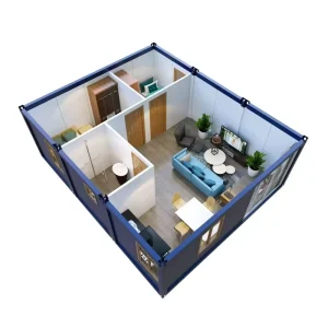 Detachable Modern Container House 20ft 40ft Prefab Steel Modular Portable Home Office Camp Africa Australia Supplier