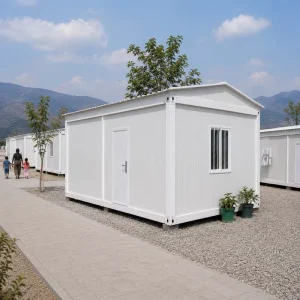 Detachable Prefabricated Modular Container House 5.95x3x2.8m for Site Office and Worker Dormitory