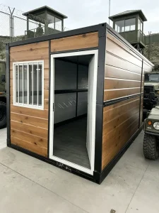 Detachable Prefabricated Steel Folding Container House with 2 4 Bedrooms and Bathroom Modern Design Apartment Use