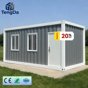 Detachable Steel Sandwich Panel Prefabricate Modular Container House Breathable Customizable Design