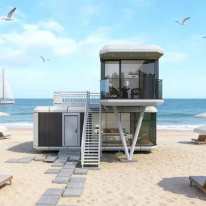 Detachable apple Cabin Sleeping Container House for Hotel Villa Prefab Modular apple Cabin for Hotel Parks Tiny Homes