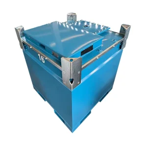 Diesel Petrol Service Equipment 2000l Portable Diesel Fuel Tank with Pump Mobile Gas Station with Dispenser