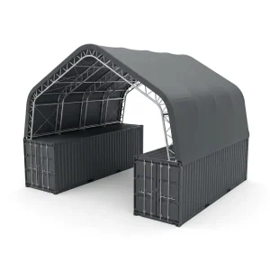 Disaster Approved Container Relief Usa Fema Shelter Storage Fabric 40hq Shipment Load Cold -20c Freezer Room 10 Galvanized Steel